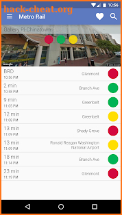DC Metro and Bus screenshot