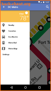 DC Metro and Bus screenshot