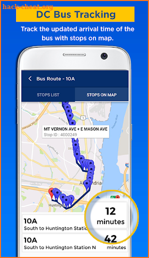 DC Metro & Bus Tracker screenshot