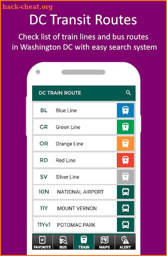 DC Metro Time Tracker (2019): DC Metro Bus & Rail screenshot