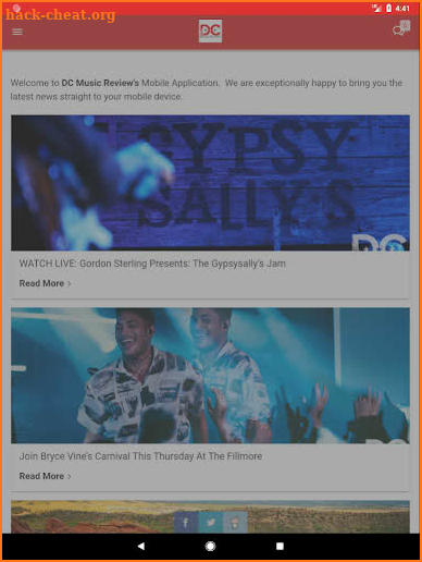 DC Music Review screenshot
