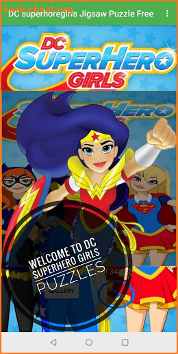 DC Superhero Girls Puzzel screenshot
