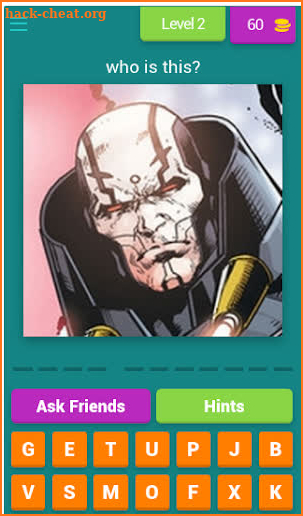 DC universe legacies characters quiz screenshot