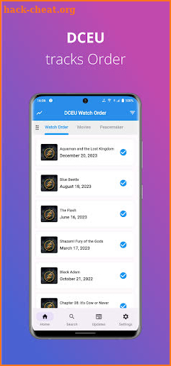 DCEU Watch Order screenshot