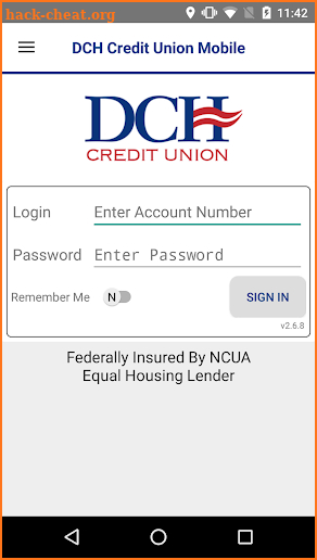 DCH Credit Union Mobile screenshot