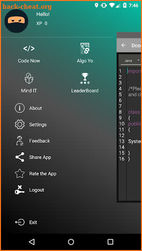 Dcoder, Compiler IDE :Code & Programming on mobile screenshot