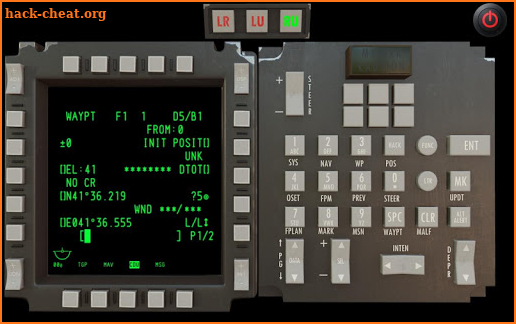 DCS A-10C Warthog Device screenshot