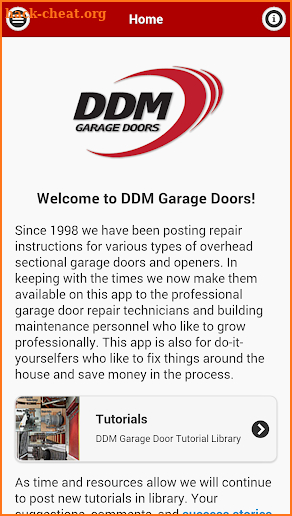 DDM Garage Doors screenshot