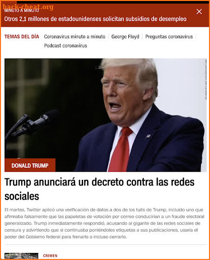 de CNN en Español screenshot