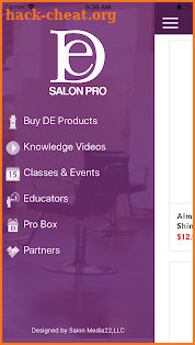 DE Salon Pro screenshot