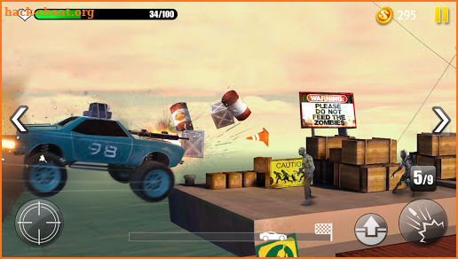Dead Car Run - New FREE Zombie crush, car driving screenshot