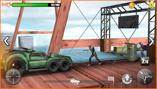Dead Car Run - New FREE Zombie crush, car driving screenshot