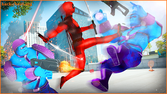 Dead Superhero: comics action game in Crime City screenshot