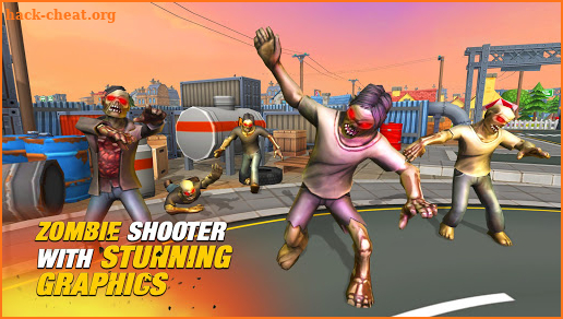 Dead Zombie Battleground Shooting Game screenshot