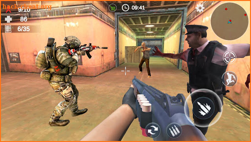 Dead Zombie War 3D:Real FPS Shooting Survival Game screenshot
