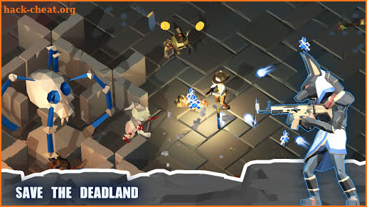Deadland cowboy : Zombie bone killer screenshot