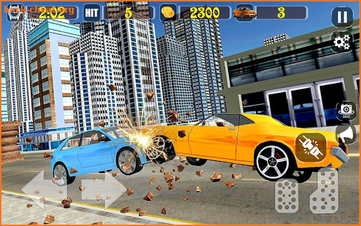Deadly Car Crash: Crazy Crash Drive Game screenshot