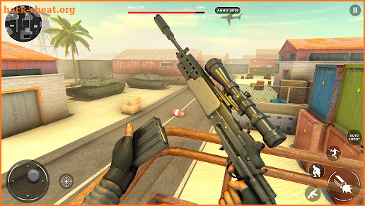 Deadly Desert Strike- Modern Military Sniper Games screenshot