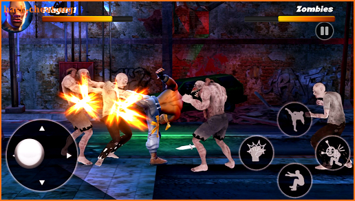 Deadly Zombies Street Fighter: Last Man Survival screenshot