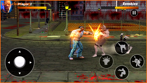Deadly Zombies Street Fighter: Last Man Survival screenshot