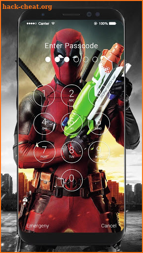 Deadpool 2 HD Wallpapers Slide Un Lock Screen screenshot