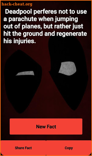 Deadpool Facts Free screenshot