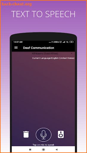 Deaf Communication (talk to deaf& hard of hearing) screenshot