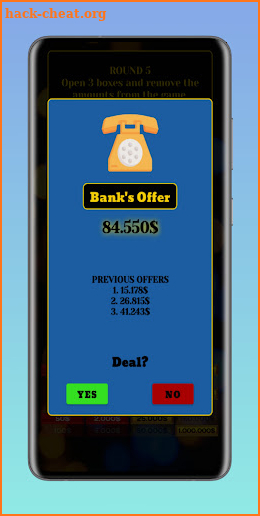 Deal or No Deal screenshot