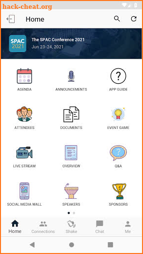 DealFlow Events Conference App screenshot