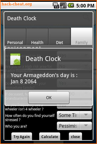 Death Clock screenshot