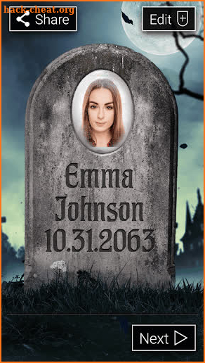 Death Date Calculator & Grave Editor screenshot