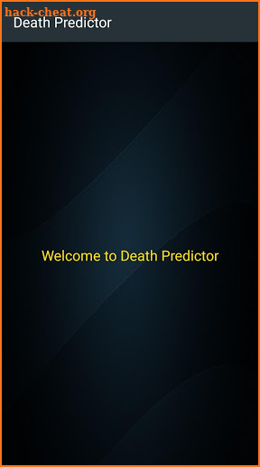 Death Predictor screenshot