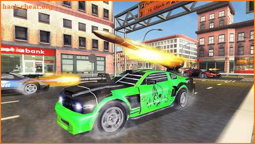 Death Race Car Game 2019: Car Shooting action game screenshot