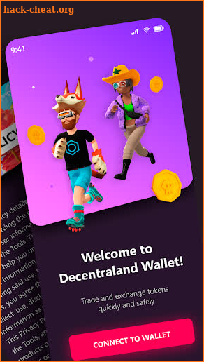 Decentraland - NFT Wallet screenshot