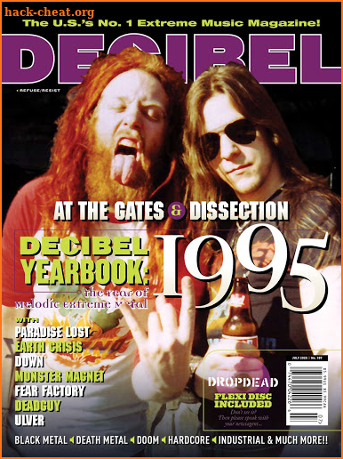 Decibel Magazine screenshot