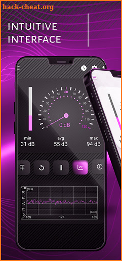 Decibel meter & free noise meter screenshot