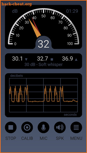 Decibel Meter Pro screenshot