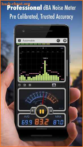 Decibel X PRO - Sound Meter dBA, Noise Detector screenshot