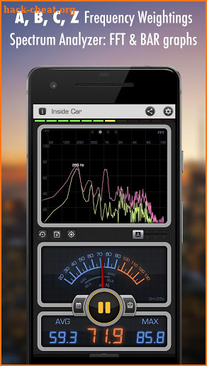 Decibel X PRO - Sound Meter dBA, Noise Detector screenshot
