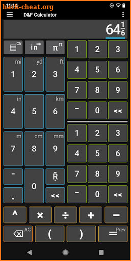 Decimal & Fraction Calculator screenshot