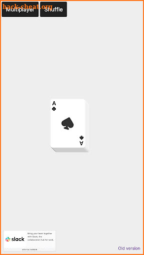 Deck of Cards screenshot