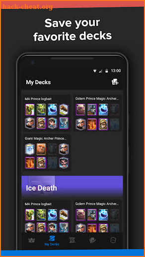 Deck Shop for Clash Royale screenshot