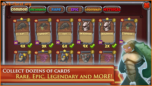 Deck Warlords - TCG card game screenshot
