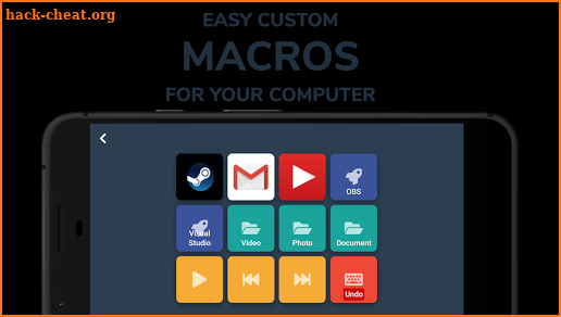 Deckboard - Computer Macros and OBS Remote screenshot
