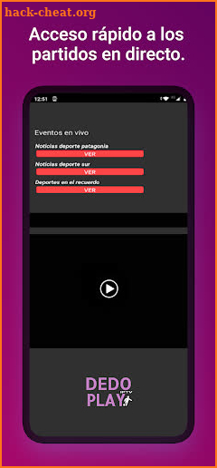 Dedo Play IPTV Player screenshot