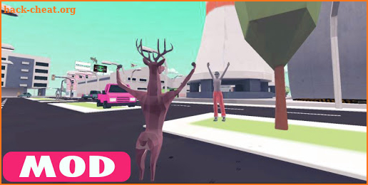 Deeeer Simulator Mod City Funny Goat Tips screenshot