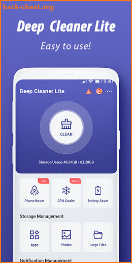 Deep Cleaner Lite screenshot