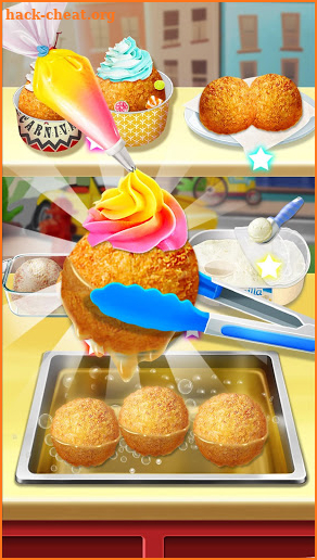 Deep Fried Ice Cream Maker - Trendy Carnival Fair screenshot