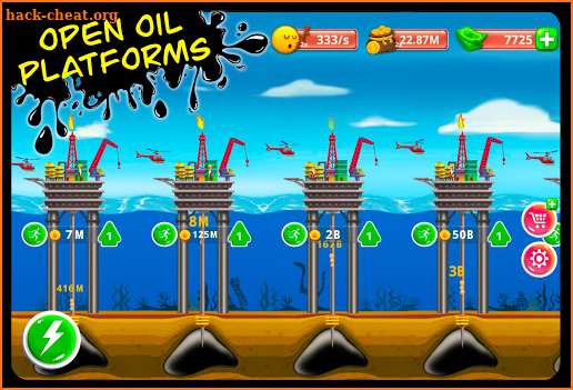 DEEP SEA MINER TYCOON - Idle oil and gold empire screenshot