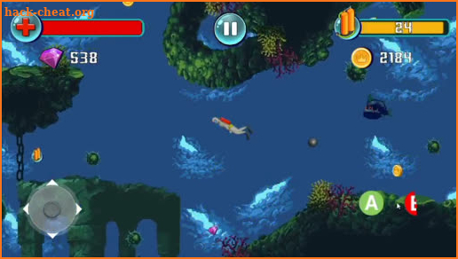 Deep Sea Survivor - Pixel Art Game screenshot